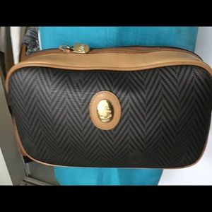CROSS crossbody gray brown bag